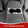 JOSHELA for RAM Rear Cup Holder Trim Cover Fit for