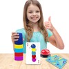 Gamie Stacking Cups Game - with 54 Challenges, 20 Stacking