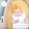100% Cotton Baby Moses Basket Fitted Sheet/Jersey Oval Shape Sheet