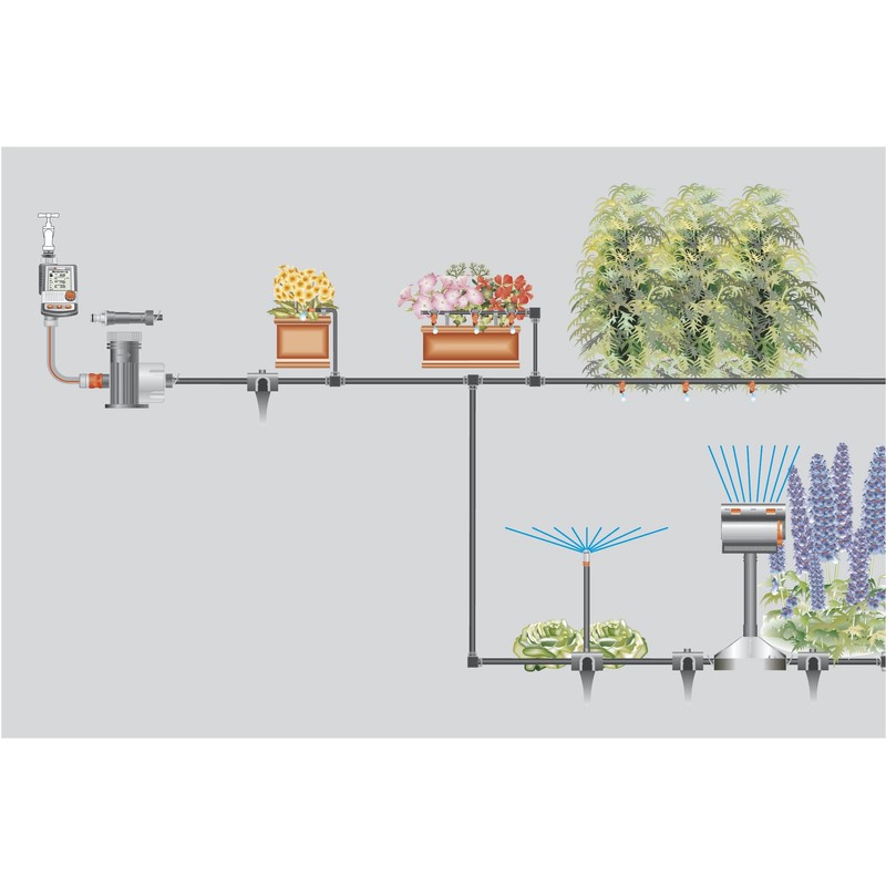GARDENA 1381/8381-U L - Joint 3/16" - Micro Drip System
