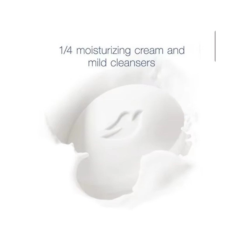 Dove Bar Soap Moisturizing Cream 4 Bars, Deep Moisture,