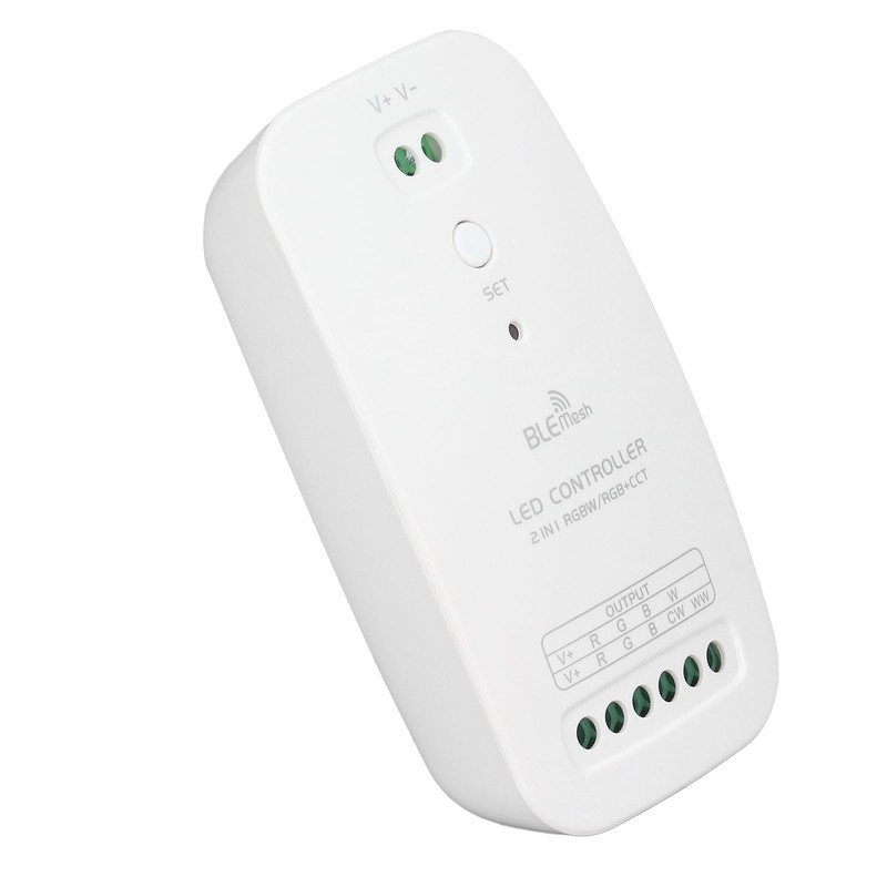 LED Controller DC9V‑24V Bluetooth Mesh RGB CCT 2 in 1
