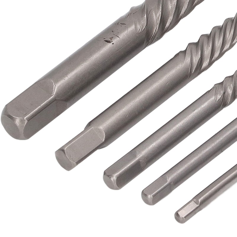 10PCS Screw Extractor Set Heavy Duty Bolt Extractor Set Left