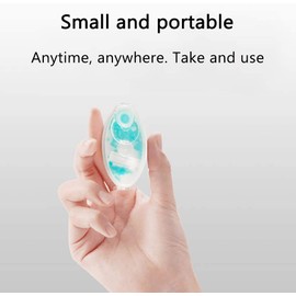 Filterkapsel 200/500 Stk. Gemischte DIY-Explosions-Geschmacksperlen-Kugelkapsel, Zigarette Minze Filterhülsen Crushballs Dispenser mit eingebautem für Zigaretten (Blueberry, 500)