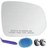 EAP Passenger Side Mirror Glass Compatible with Volvo XC90 2016-2025,