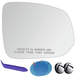 EAP Passenger Side Mirror Glass Compatible with Volvo XC90 2016-2025, Heated, Without Auto Dimming, 31395533