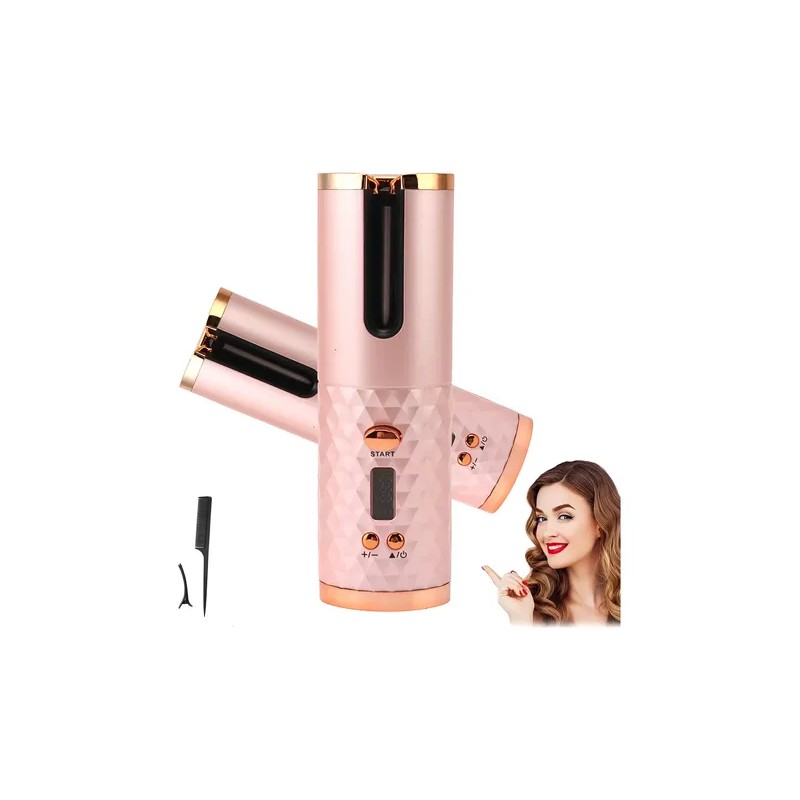 Rizador Automatico De Cabello Inalámbrico Varita Rizadora