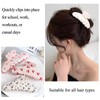 DXYAKY Acrylic Hair Claw Clips for Women and Girls -