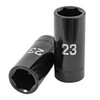 Truper D-7323-ML, Dado largo impacto de 23 mm, 6 puntas,