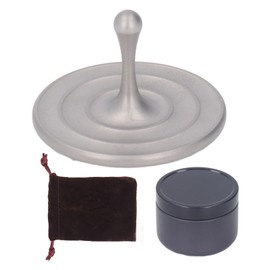 Rotating Top Decompression Toy Metal Desktop Flying Top Stainless Steel Hand Rotating Water Drop Stress Relief Toy