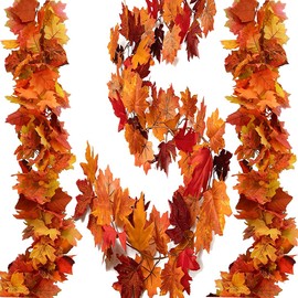 Fall Garland Decorations Thanksgiving Decor Indoor Fall Home Decor (3 Pcs)