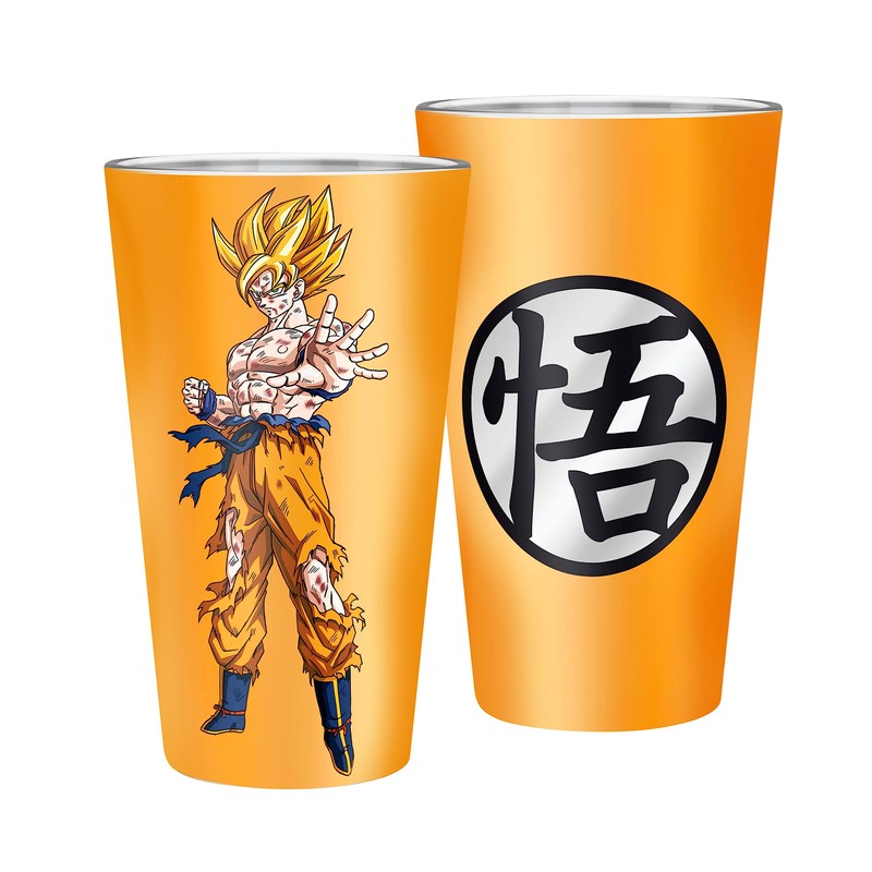 ABYSTYLE - DRAGON BALL Goku Super Saiyan Goku Glass XXL
