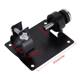 Drill Cutting Seat Stand Holder Seat Set Work for Cutting Polishing Grinding with 2 Wrenches (13 mm)