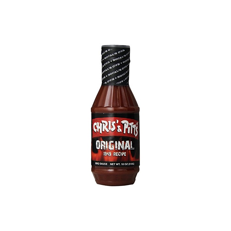 2 Set - Chris' & Pitt'S Original BBQ Sauce, 18