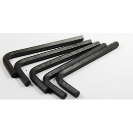 L-HANDLE HEX KEY ALLEN WRENCH 3/16" X 3.1" OAL LOT OF 5 PIECES