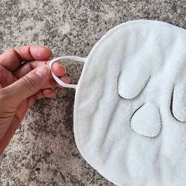 Hot and Cold Compress Towel Earloop Reusable Mask 3ea