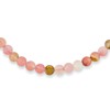 Multi Color Simple Mixed Taupe Jasper and Pink Rose Quartz