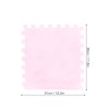 10pcs Plush Foam Floor Mat Prevent Slip Cuttable Thickened Interlocking