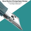 DAILIENFUS 3-Piece Set Nail Clippers with Eagle Beak Angle for