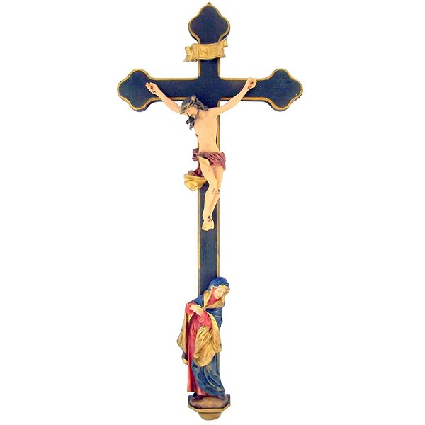 13 Inches High, Roman Catholic Devotions Sorrowful Mother Crucifix