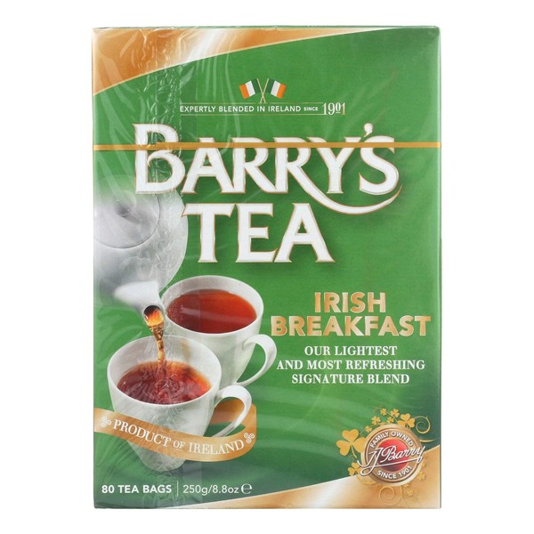 Barrys Tea Irish Breakfast Tea Bags - 80 Count