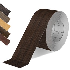 ZYJT Wood Grain Repair Tape, 2.4 inch X 100ft Self Adhesive Red Walnut Grain Repair Patch for Tables, Chairs, Baseboards, Doors, Windows, Floors, Handicraft DIY.