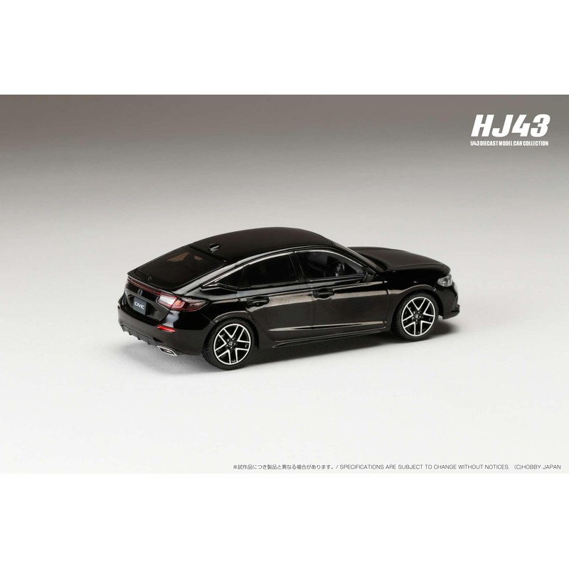HobbyJAPAN HJ43 1/43 Honda Civic (FL1) LX Crystal Black Pearl