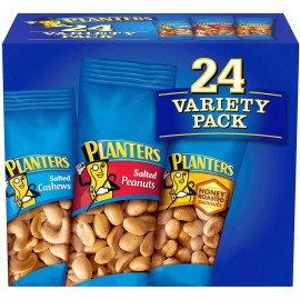 Planter's Planters Nuts Cashews and Peanuts Variety Pack (40.5 oz., 24 pk.)