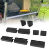 Golf Cart Windshield Mounting Clips Reduce Glass Noise Installation Bottom