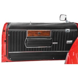 OER 1968-70 Impala, Bel Air, 68 Chevelle etc. Front 2-Door Arm Rest Base Black - LH