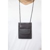 Neck purse pouche LEAS, Genuine leather, brown - LEAS Travel-Line