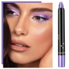Jutqut Eyeshadow Pen, Glitter Metallic Eyeshadow Shimmer Eyeliner Stick, Durable