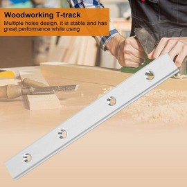 Miter Bar Slider Table Saw Gauge Rod T Slot Miter Track T Screw Fixture Slot 200mm Aluminum Alloy for Woodworking Router (200mm M8)