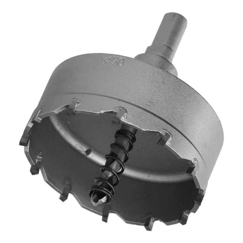 70mm Hole Saw Cutter Drill Bit High Speed Steel Sawtooth