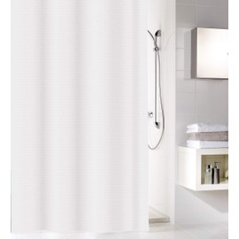 Kleine Wolke Sparkle Shower Curtain 180 x 200 cm White
