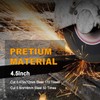 NORJIN 100 Pack 4-1/2 Inch Cutting Wheel, 4-1/2" x 7/8"