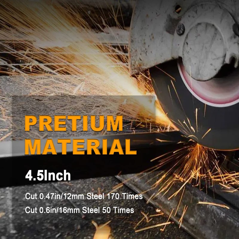 NORJIN 100 Pack 4-1/2 Inch Cutting Wheel, 4-1/2" x 7/8"