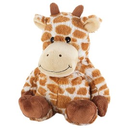 Warmies Warmies Plush Giraffe Microwavable Weighted Teddy with French Lavender Scent, Hot or Cold for Cool Relaxation and Warm Relief