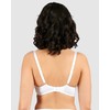 Sans complexe Women's COTON D'ARUM Non-Wired Plain Everyday Bra, White