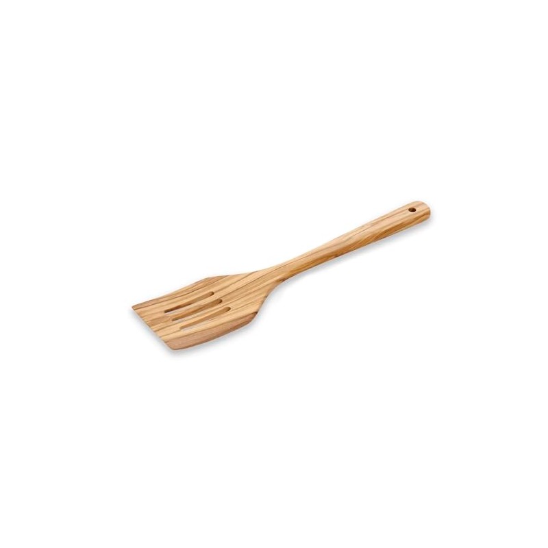 Fantes Italian Olivewood Slotted Turner, 12-Inch, The Italian Market Original