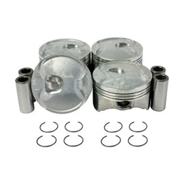DNJ P4306.20 Piston Set Oversize .020 in. (.50mm) For 13-16 Honda Accord, CR-V 2.4L L4 DOHC Naturally Aspirated K24W1,K24W9