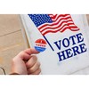 Hycodest Voted Stickers Round Labels Voted Label Sticker, 500 Stickers,