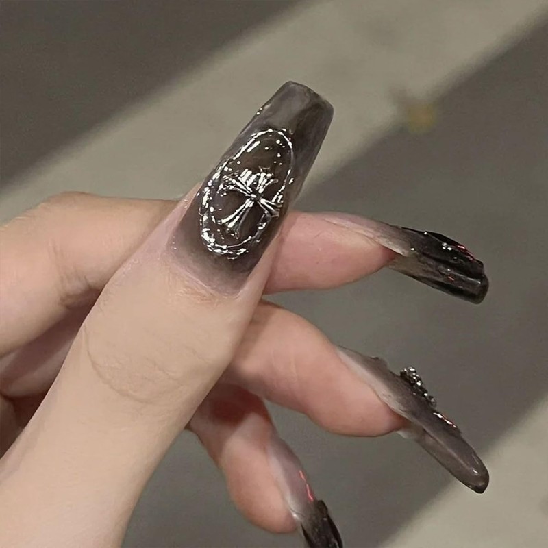 XUZOO Nail Tip, 3D False Nails, Short and Long Nail