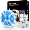 Ecolor 25' Smart LED RGB Color Strip Lights App &