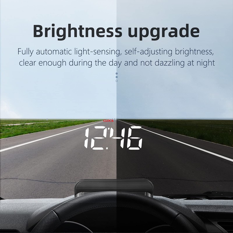 wiiyii HUD Car Head Up Display,GPS speedometer for car with