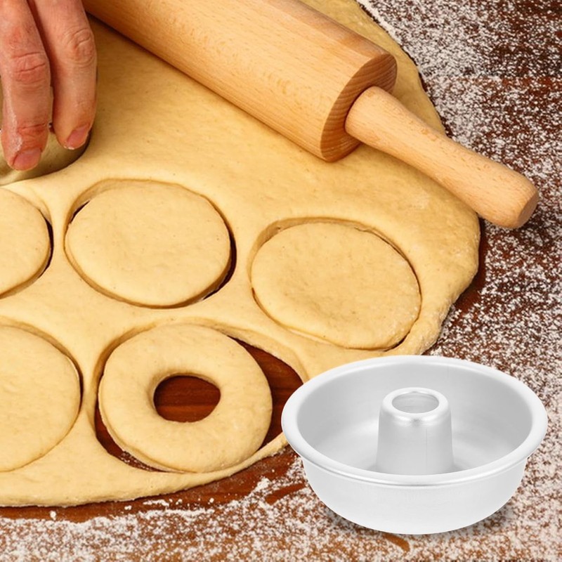 CHILDWEET Molde de Rosca para Hornear Aleación de Aluminio Resistente