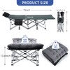 Fragess Camping Cot, Sleeping Cots for Adults, Portable Camping cots