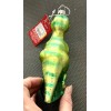 New St Nicholas Square GREEN T-REX DINOSAUR Glass Ornament NWT
