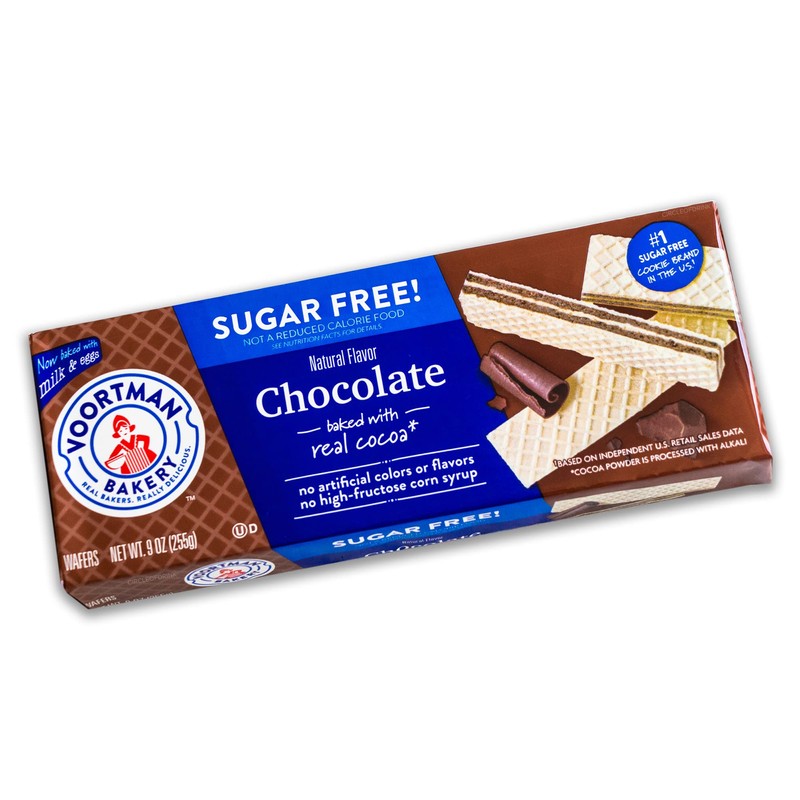 Voortman Sugar Free Wafers - Variety Pack - Strawberry (1,