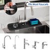 17.7 Inch Silicone Faucet Mat for Kitchen Sink Splash Guard